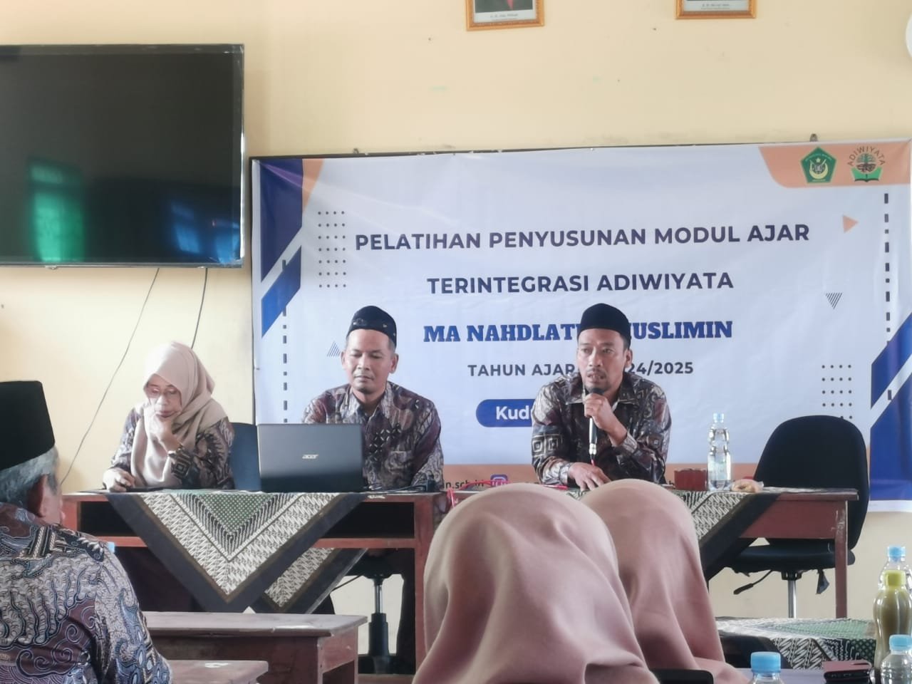 Pelatihan Penyusunan Modul Ajar Adiwiyata di MA Nahdlatul Muslimin