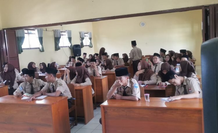 Latih Jiwa Kepemimpinan, MA Nahdlatul Muslimin Adakan LDK untuk Kader OSIS